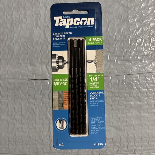 Tapcon 11250 pack - 11250, 4-pack