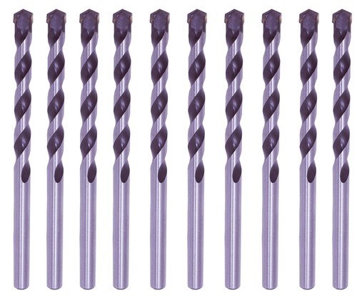 10pcs masonry drill - 1/4",