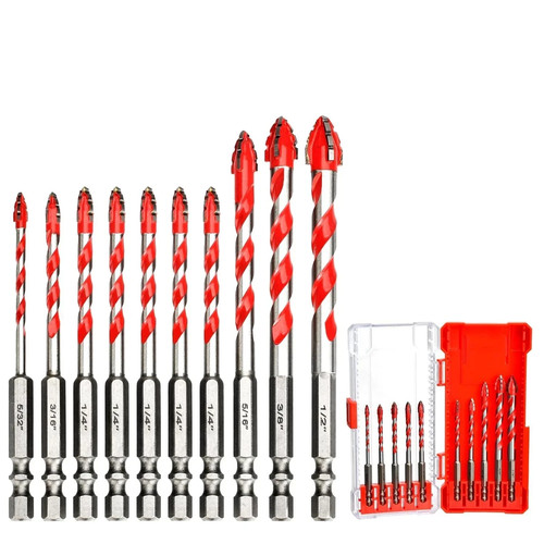 Pcs serrated masonry - serrated, drill